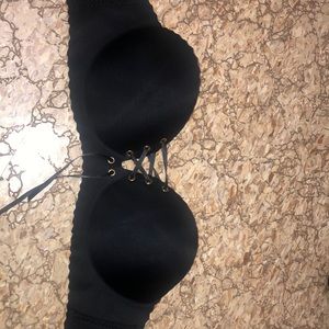 NEVER WORN Black Strapless SHEIN Bra